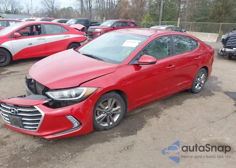 2017 Hyundai Elantra Se из США, поврежденный, VIN 5NPD84LF1HH026476